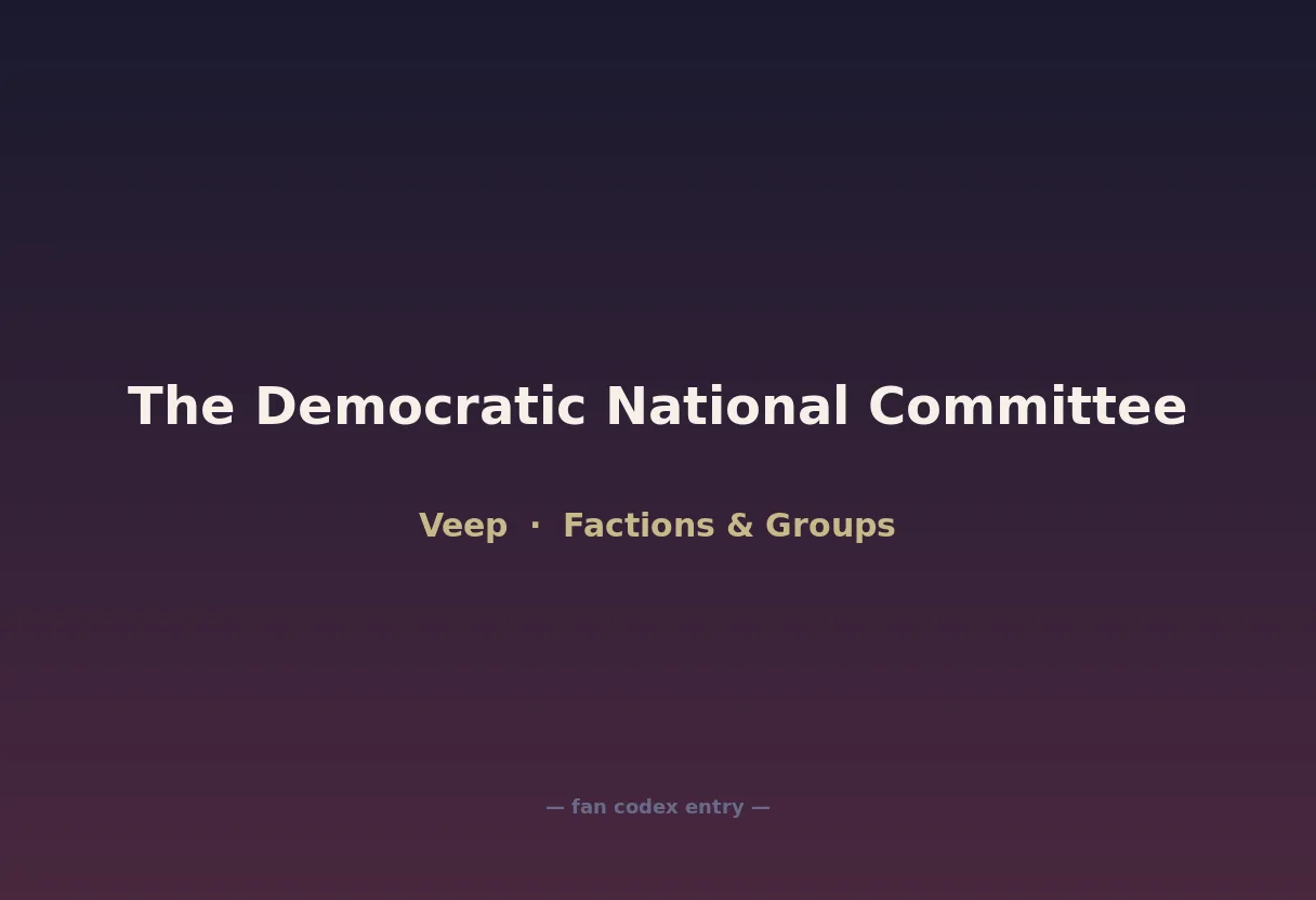 The Democratic National Committee