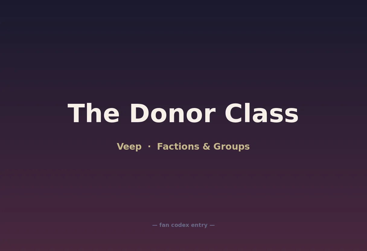 The Donor Class