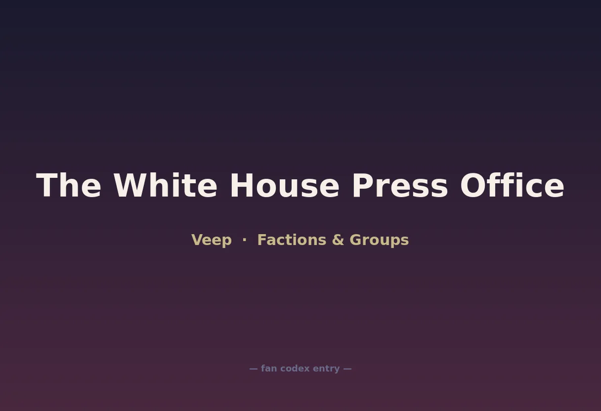 The White House Press Office