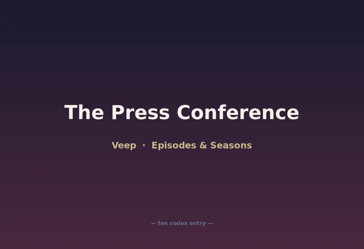 The Press Conference